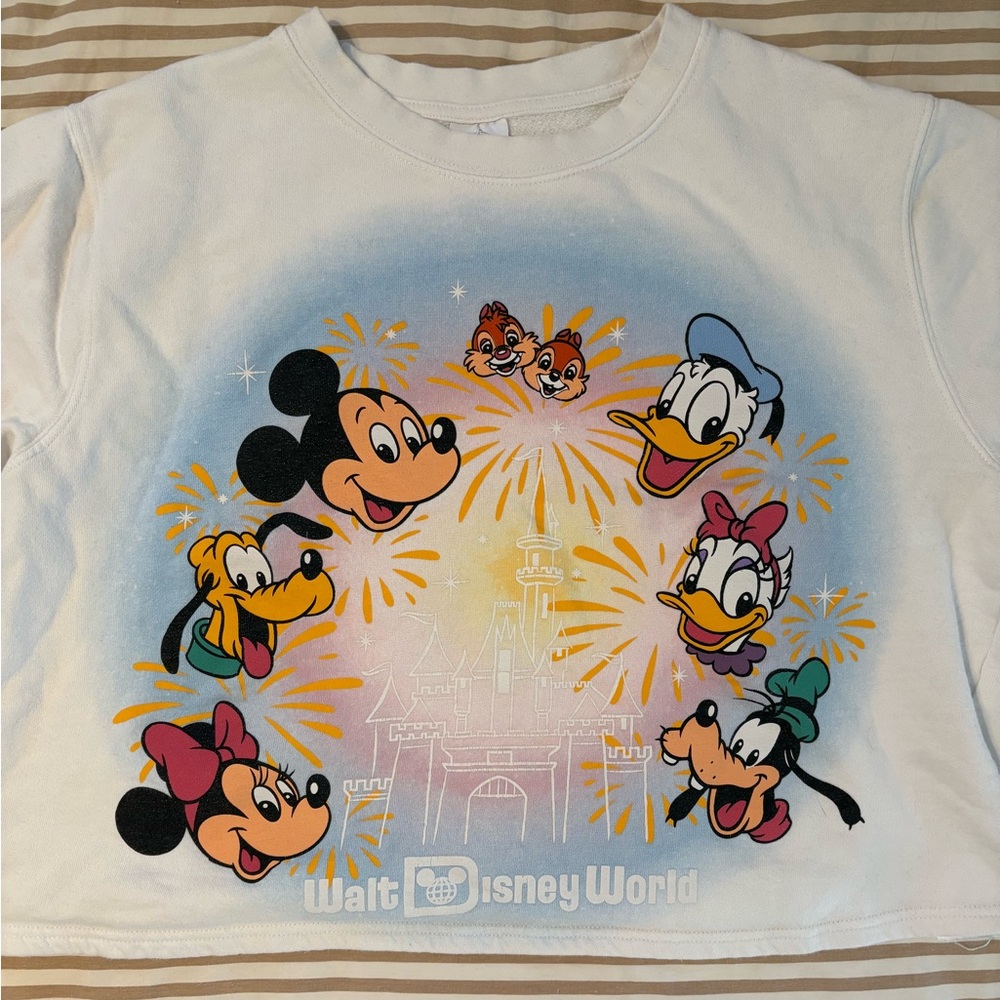 Airbrush Mickey Sweatshirt - Picture 2 of 8